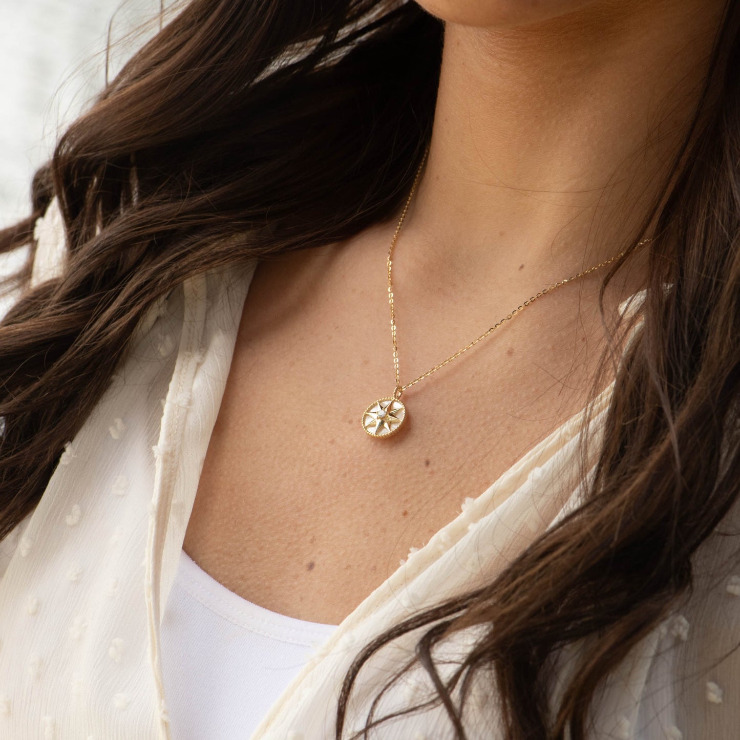 8 Pointed Star Necklace