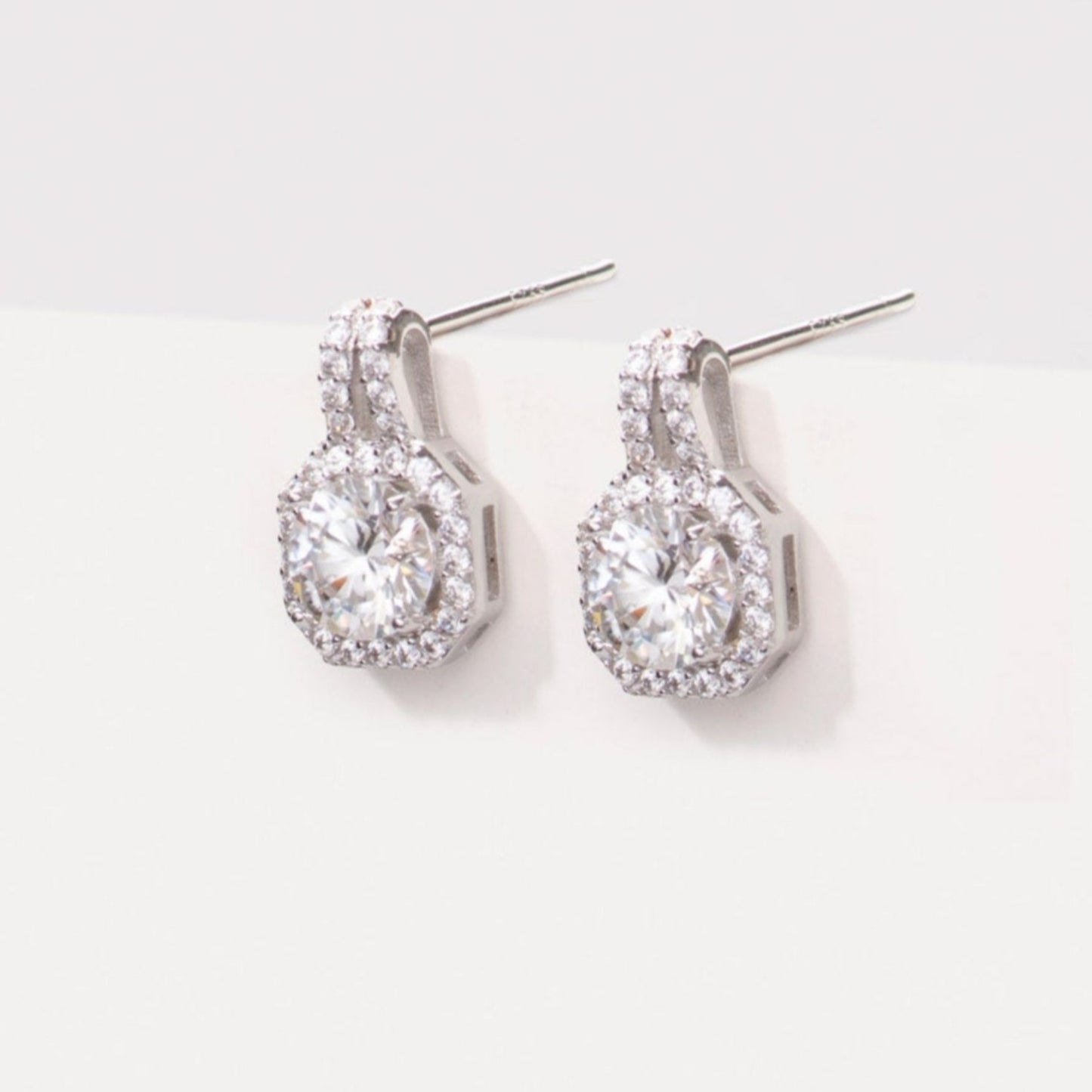 Lab Grown 1ct Diamond Earrings