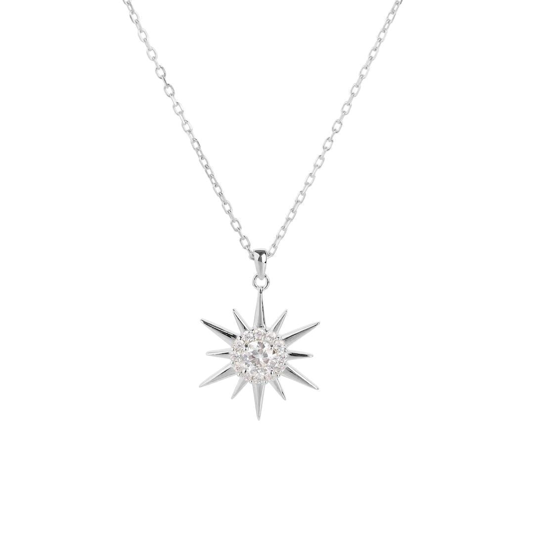 Starburst Necklace l Gold & Silver