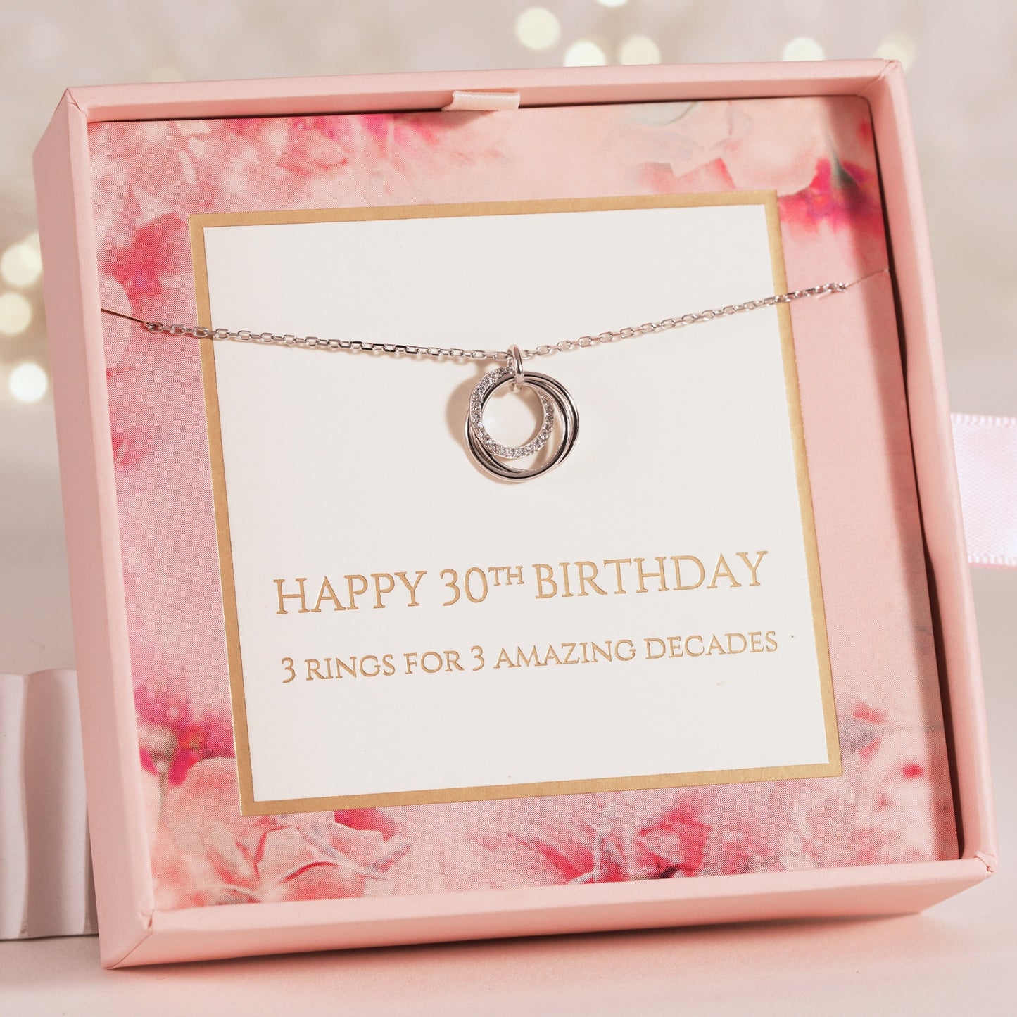 30th Birthday Necklace