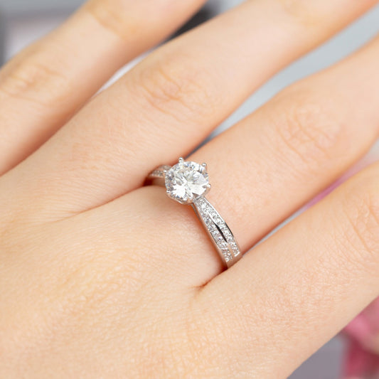 Lab Grown 1ct Diamond Ring