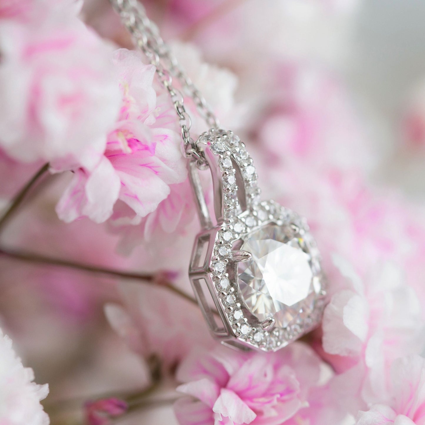 1 carat Lab Grown Diamond Necklace