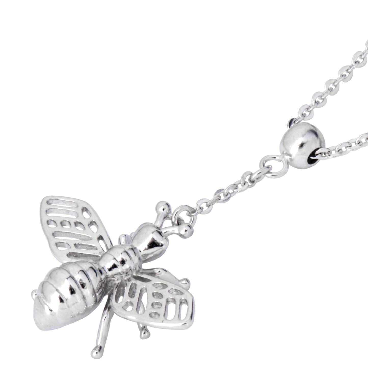 Bee Necklace l Gold & Silver