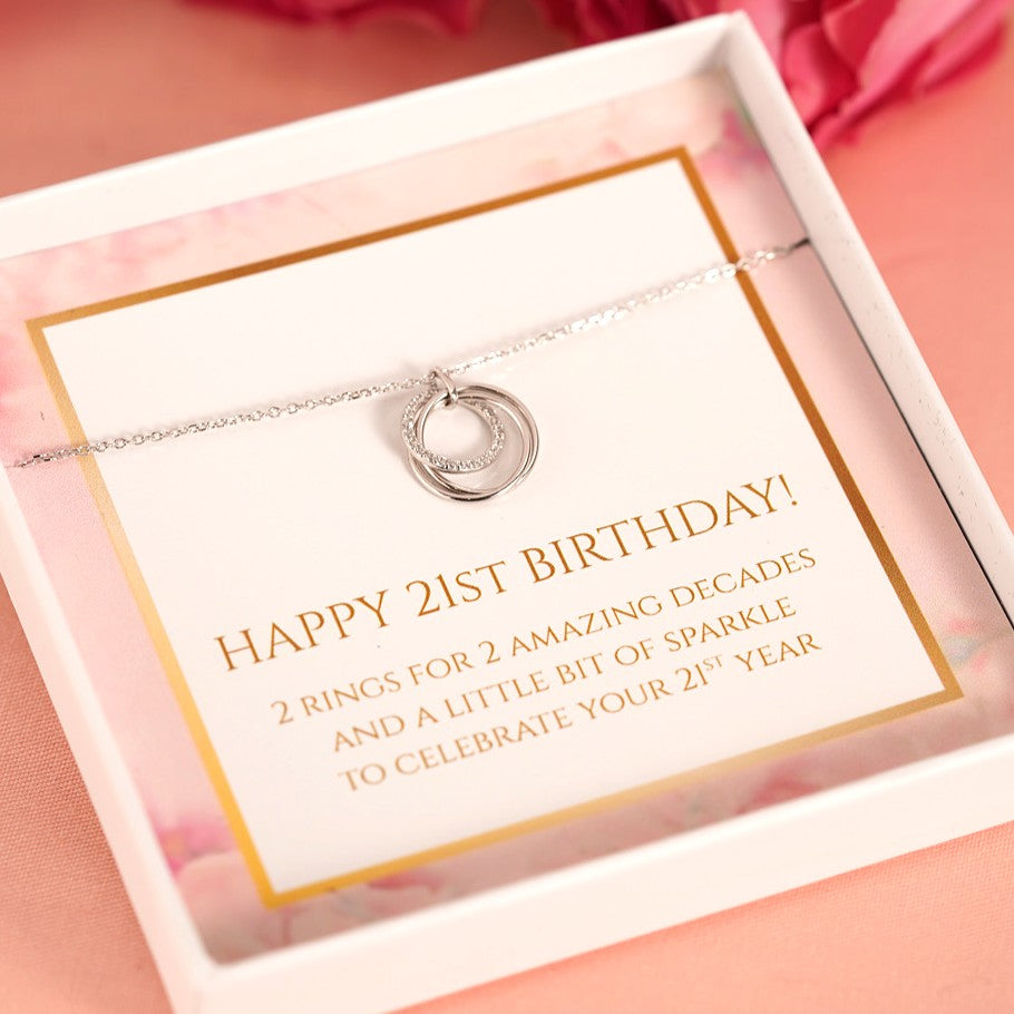 21st Birthday Necklace