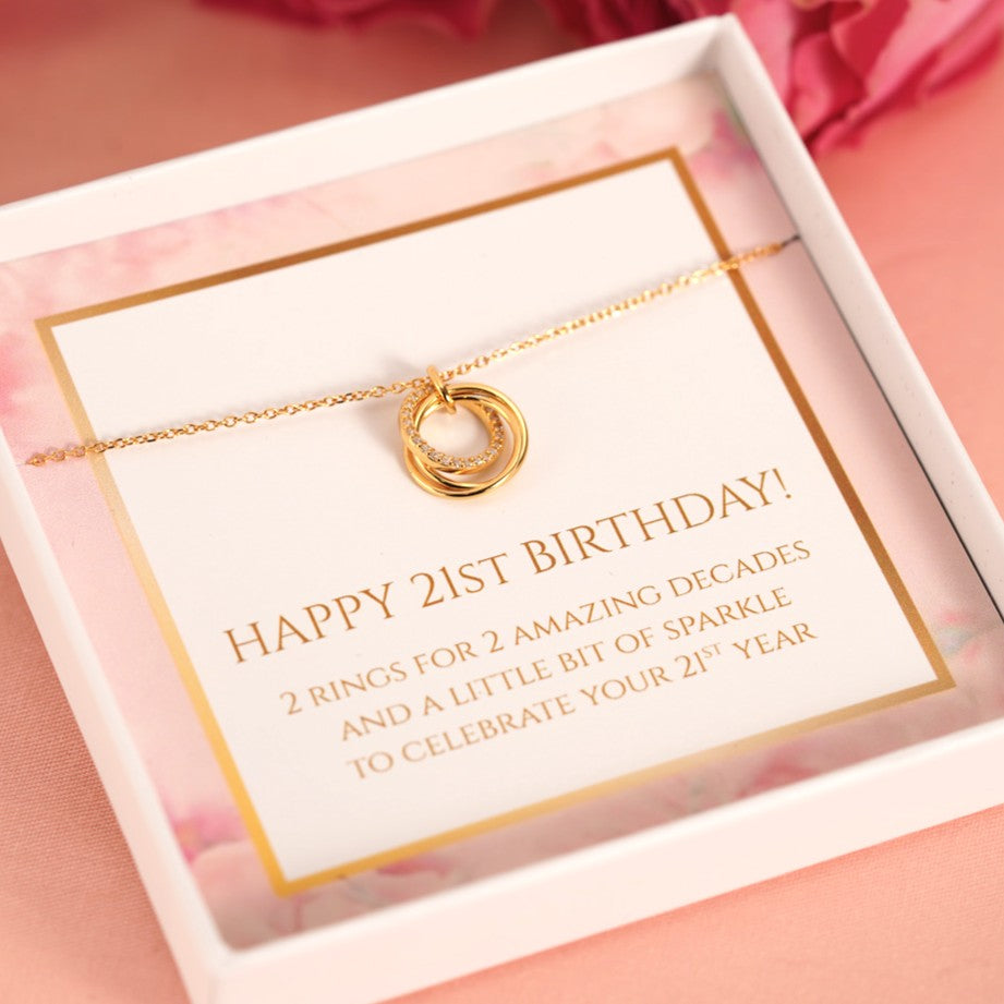 21st Birthday Necklace
