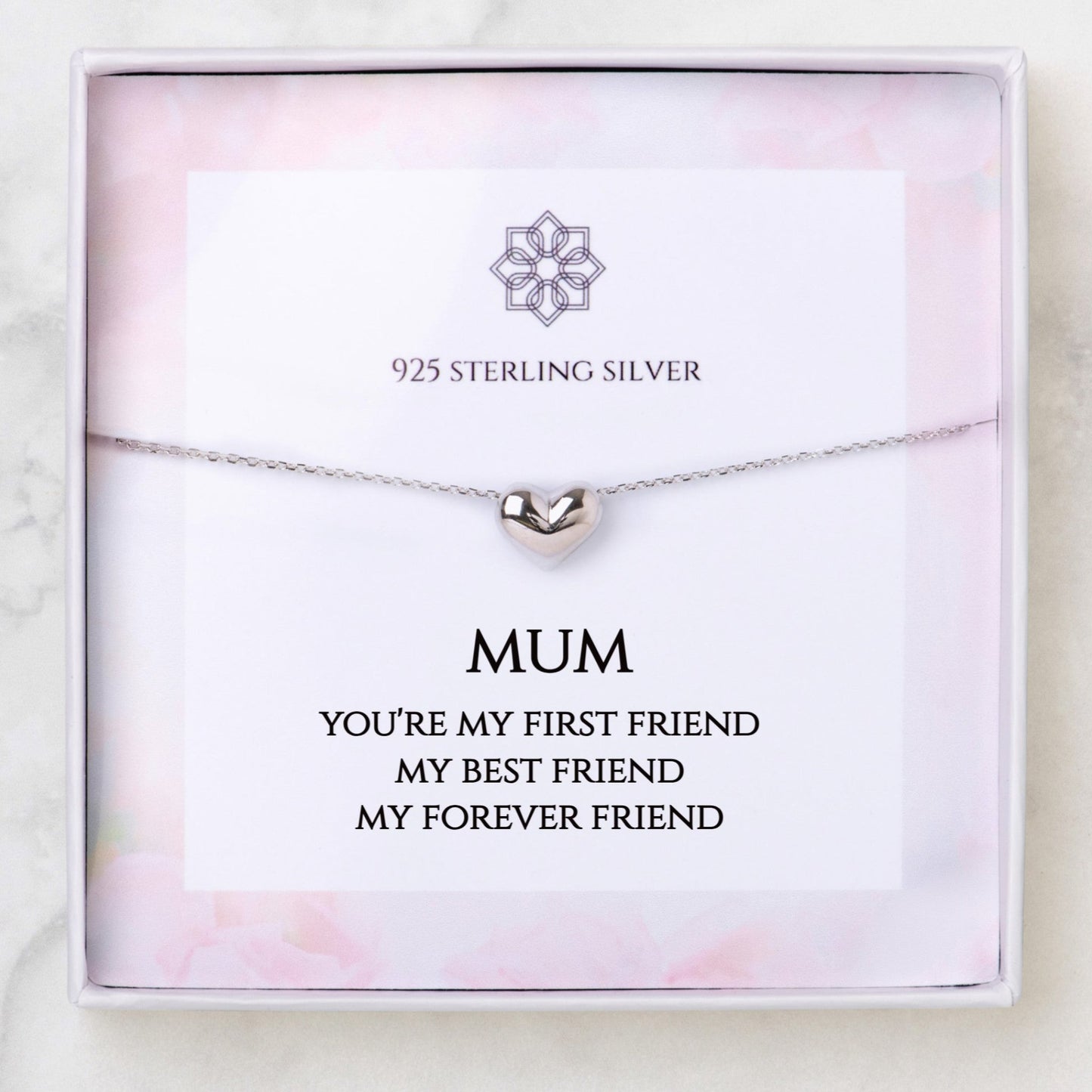 Mum Heart Necklace