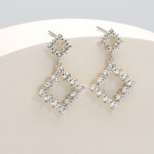 Geometric Drop Earrings