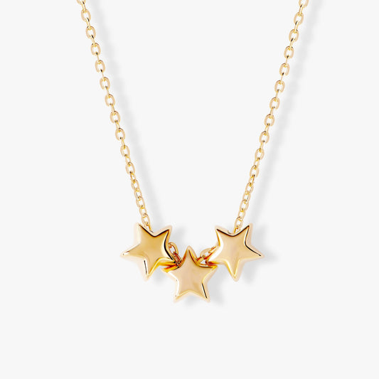 Three Stars Necklace