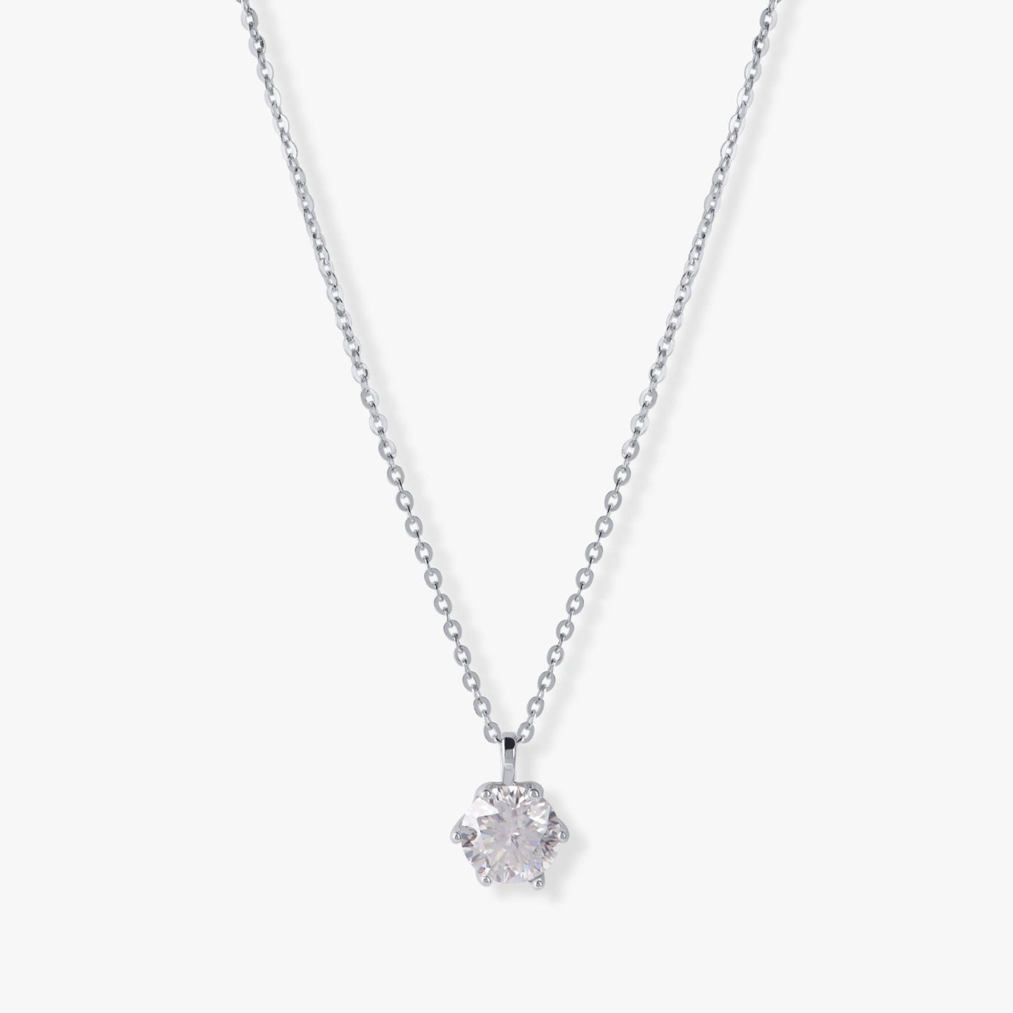 Lab Grown 1ct Diamond Pendant