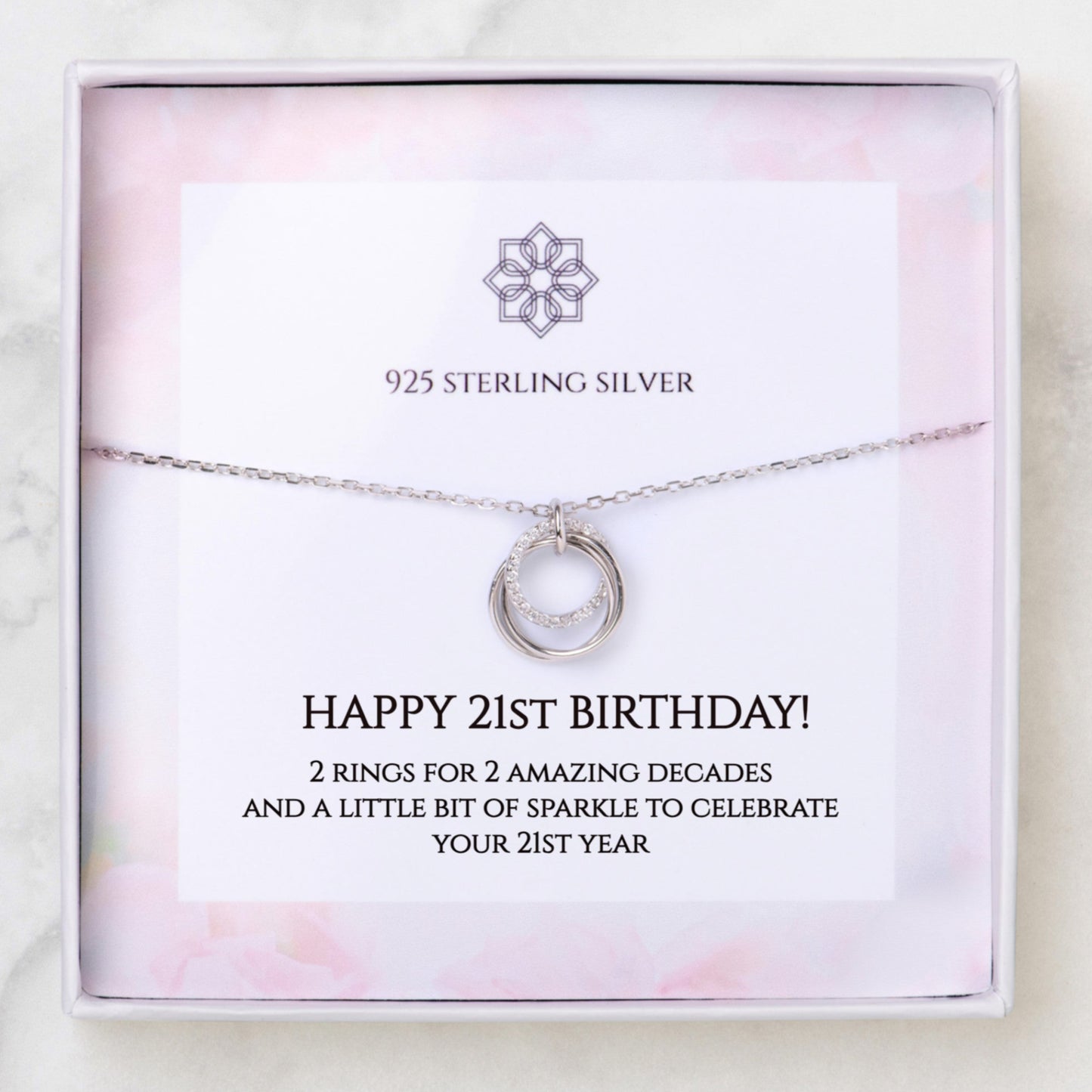 21st Birthday Necklace