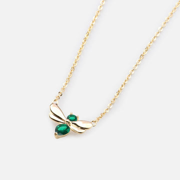 Emerald May Birthstone Firefly Bracelet