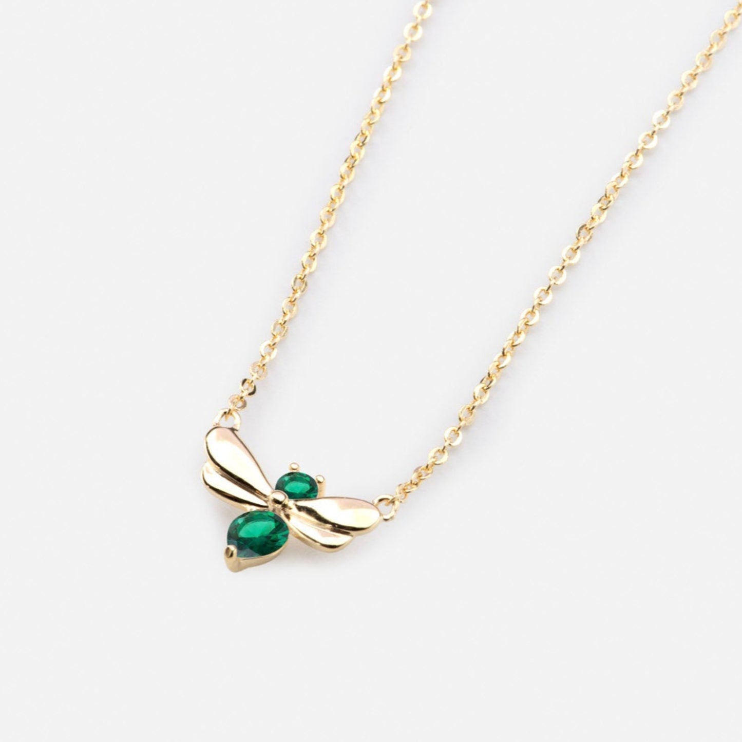 Emerald Firefly Bracelet