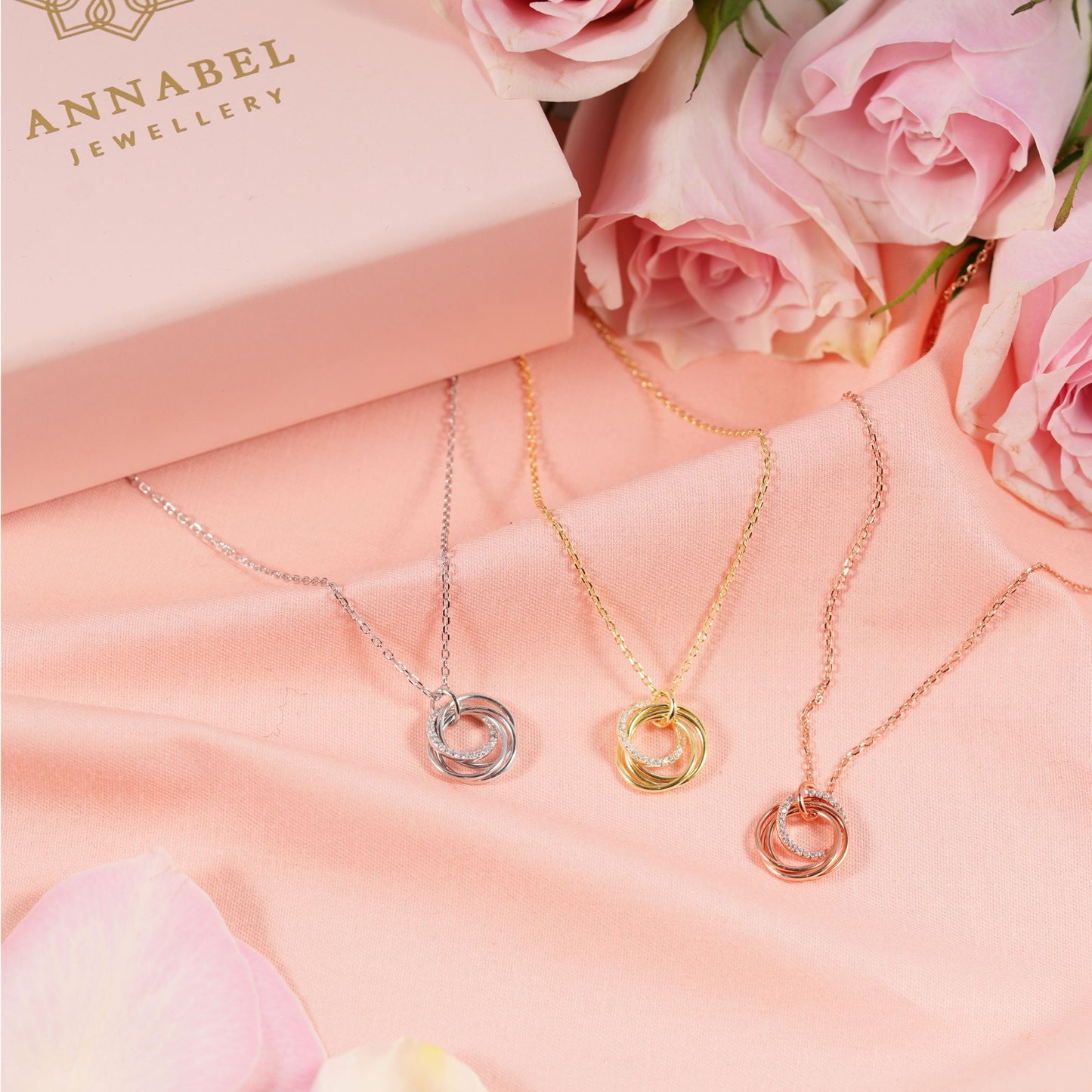 40th Birthday Ring Necklace