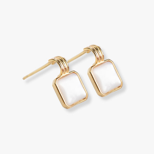 Mother of Pearl Stud Earrings