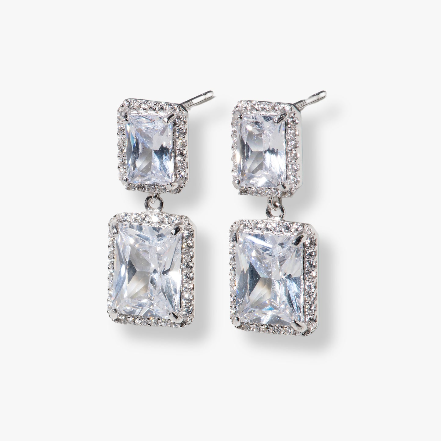 925 Sterling Silver Jewel Earrings