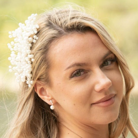 Pearl Bridal Hair Slide