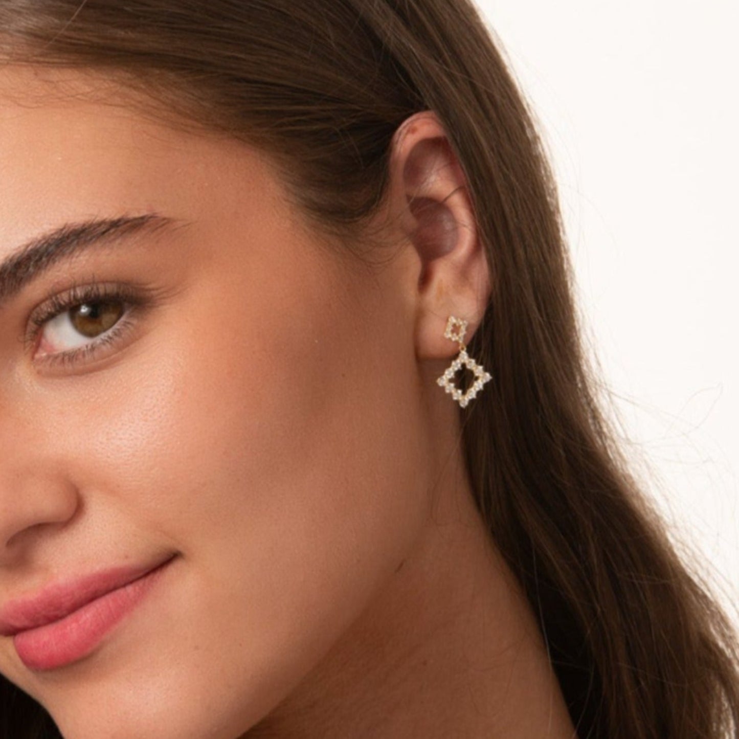 Geometric Drop Earrings
