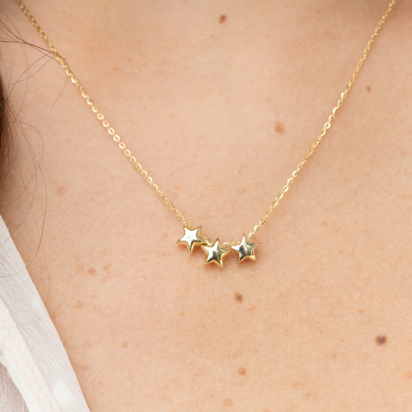 Three Stars Necklace