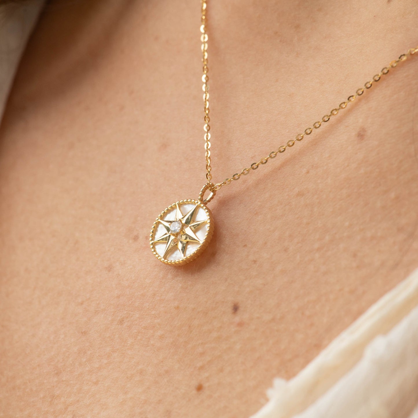 8 Pointed Star Necklace
