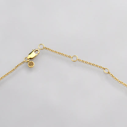 April Birthstone Necklace - White Topaz