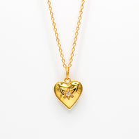 Heart Necklace - Gold Vermeil