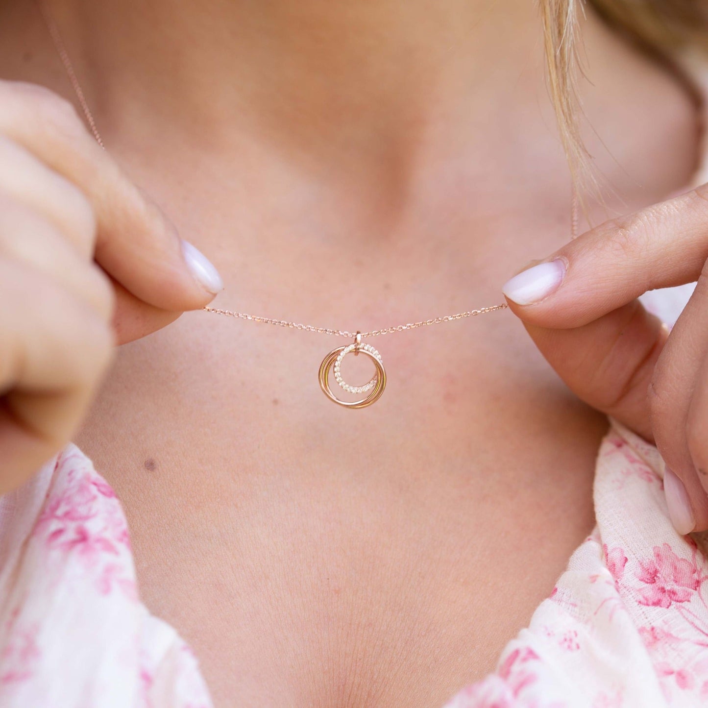 Grandmother Mother Son Necklace