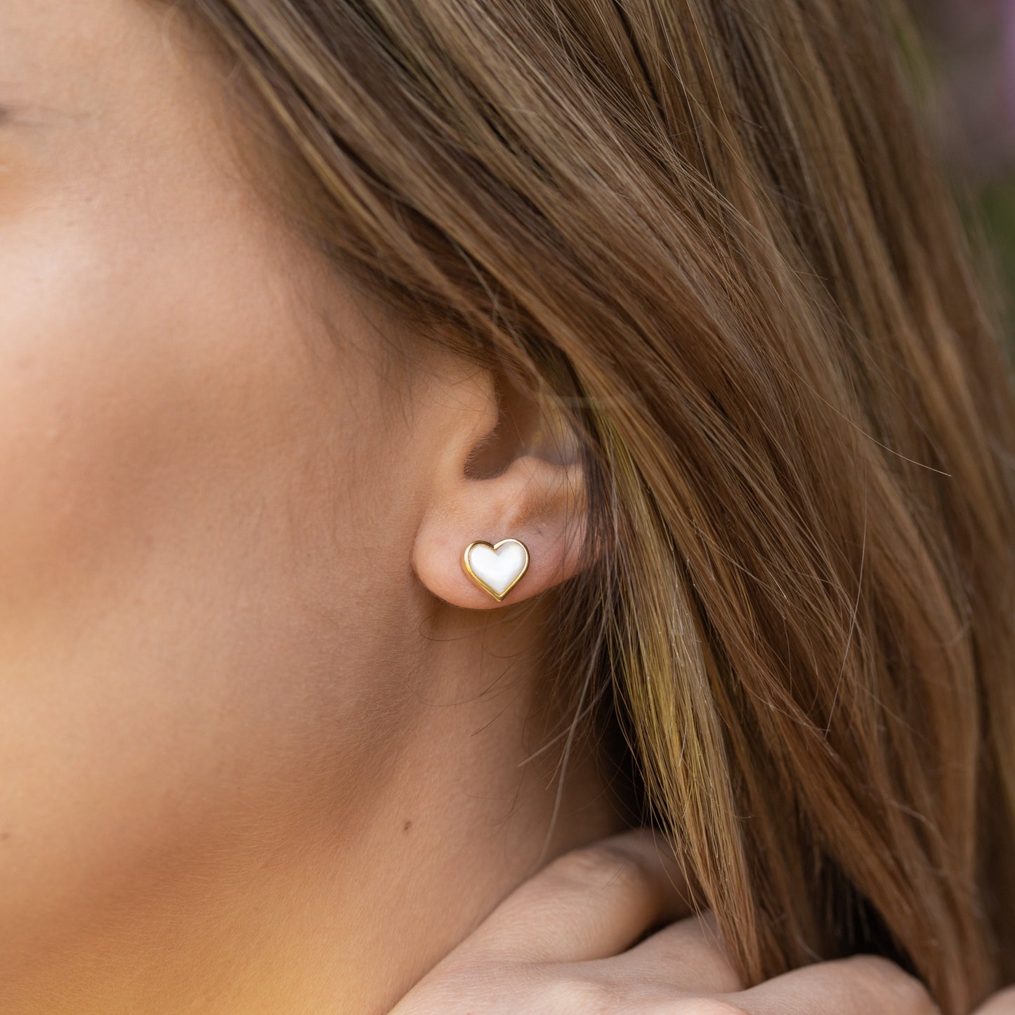 Mum Thank You Heart Earrings