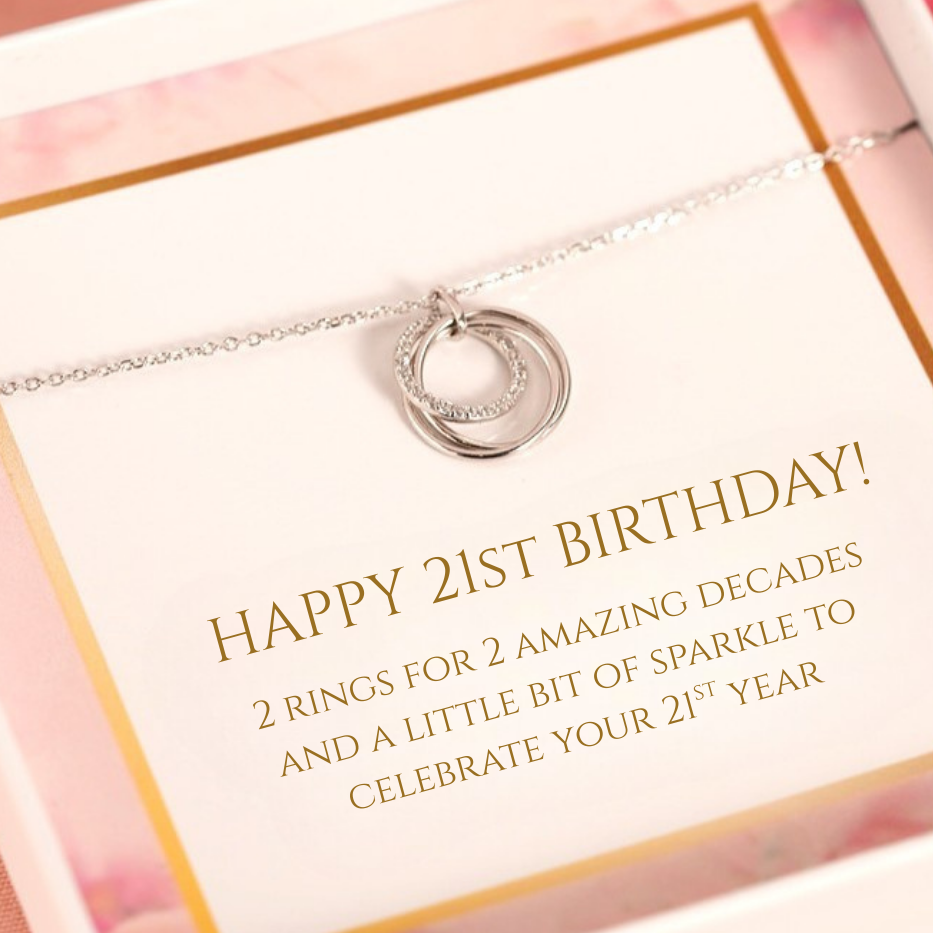 21st Birthday Necklace