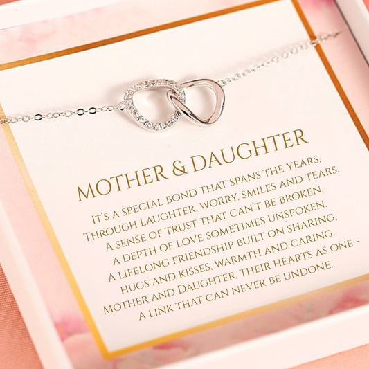 Mother and Daughter Necklace