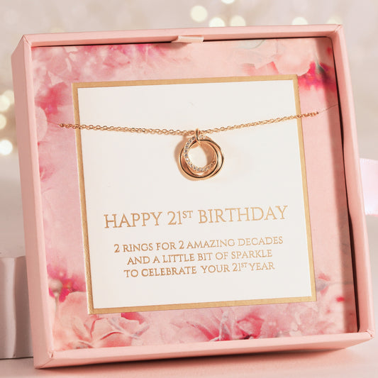 21st Birthday Necklace