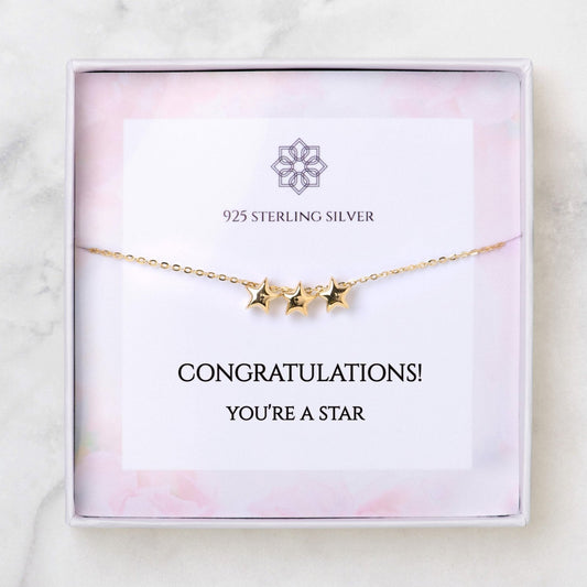 Congratulations You're a Star Necklace