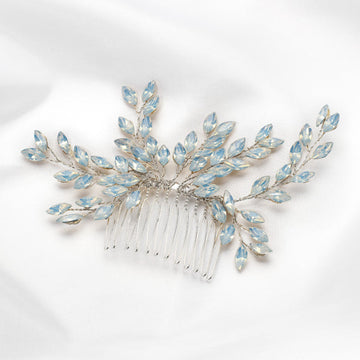 Something Blue Hair Comb for Bride