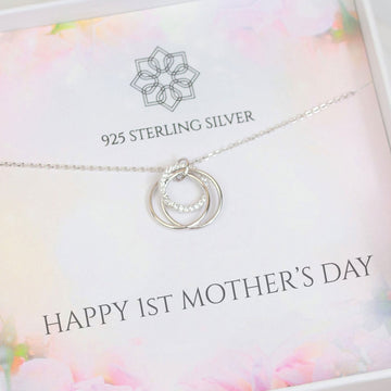 Happy 1st Mother's Day Necklace