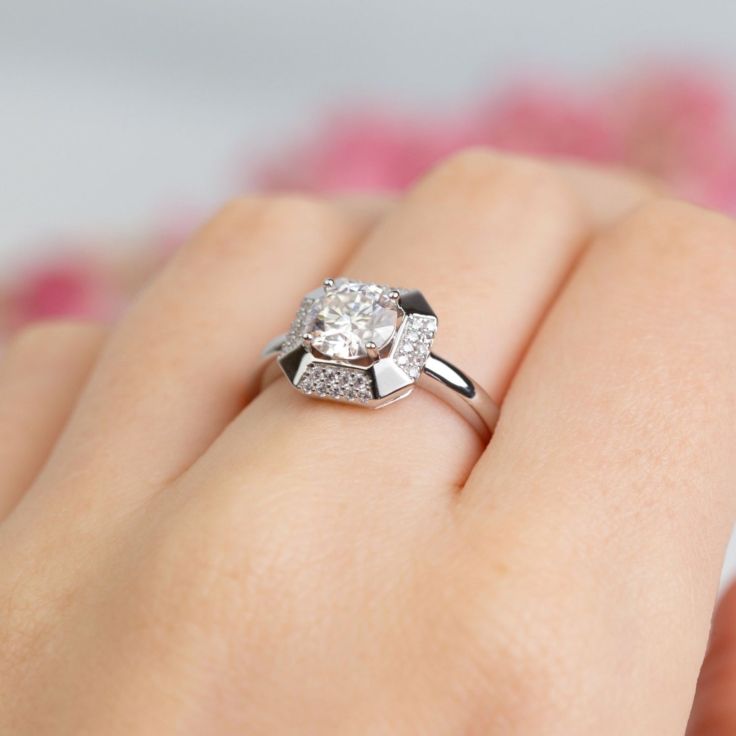 Lab Grown Diamond Cocktail Ring