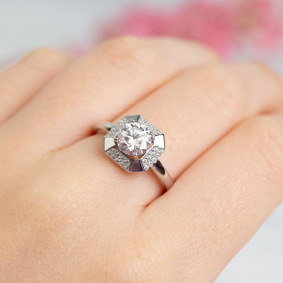 1 carat Lab Grown Diamond Cocktail Ring