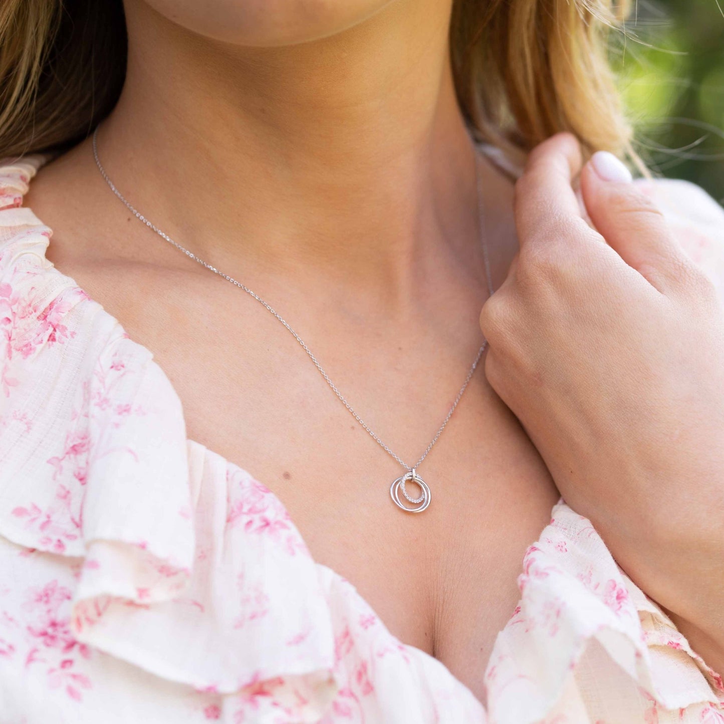 30th Birthday Ring Necklace