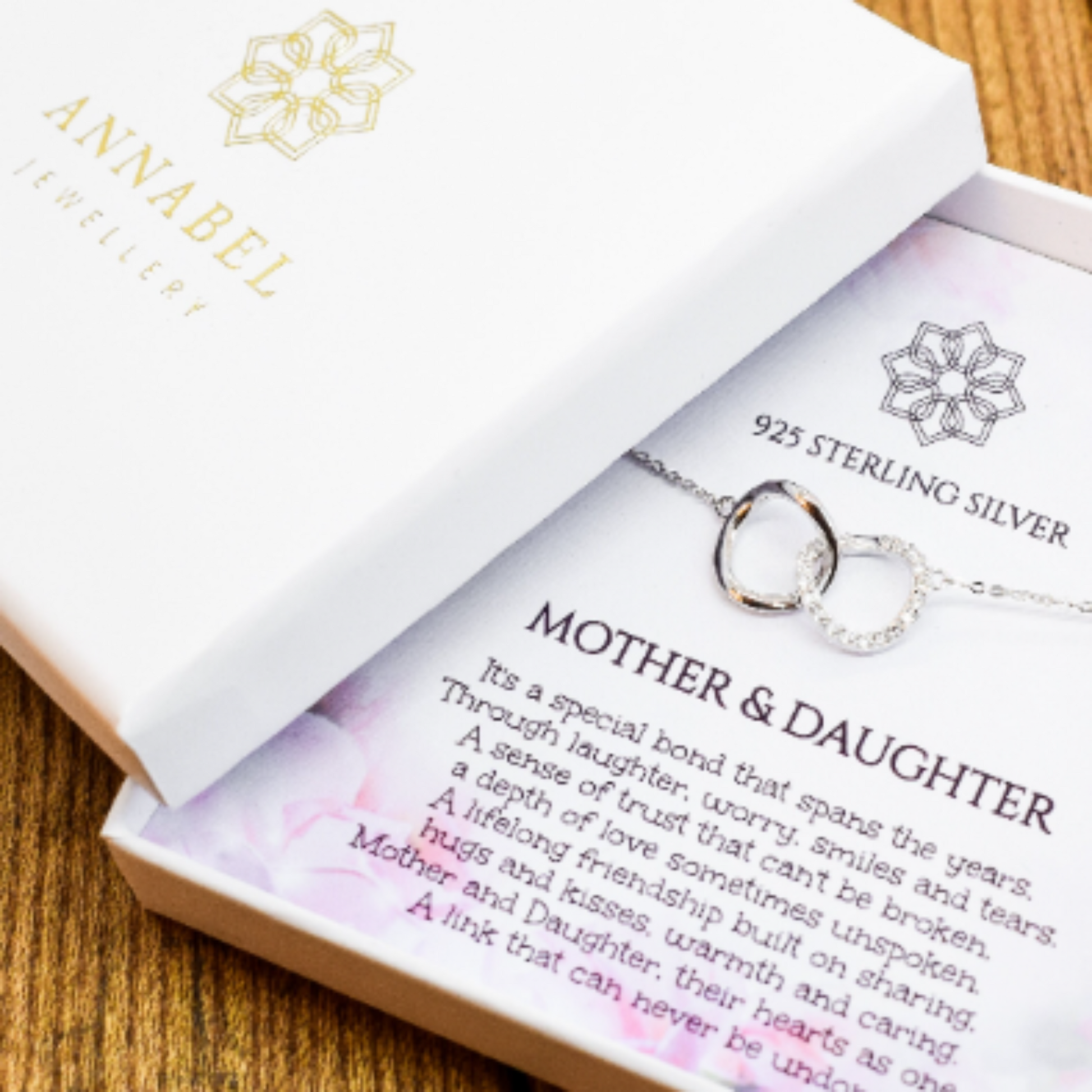 Mother daughter discount jewelry sterling silver